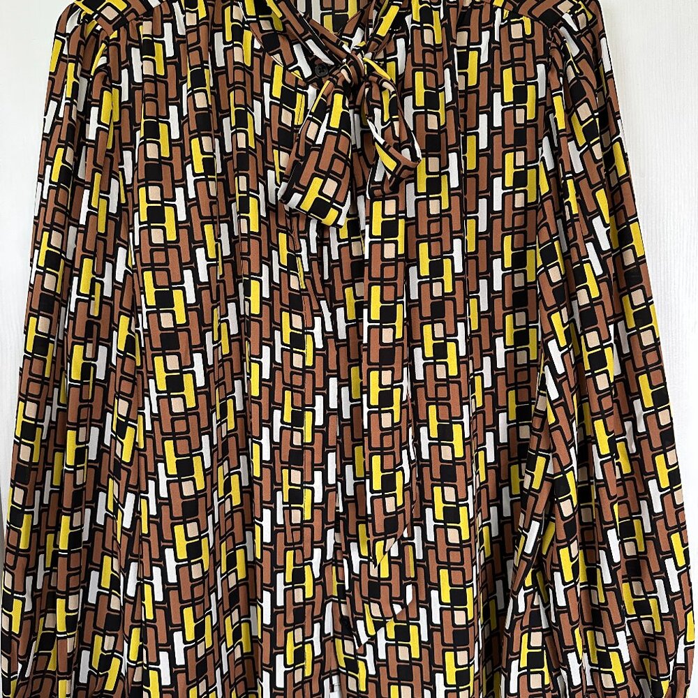J C Penny Worthington Long Sleeve Blouse - Size L